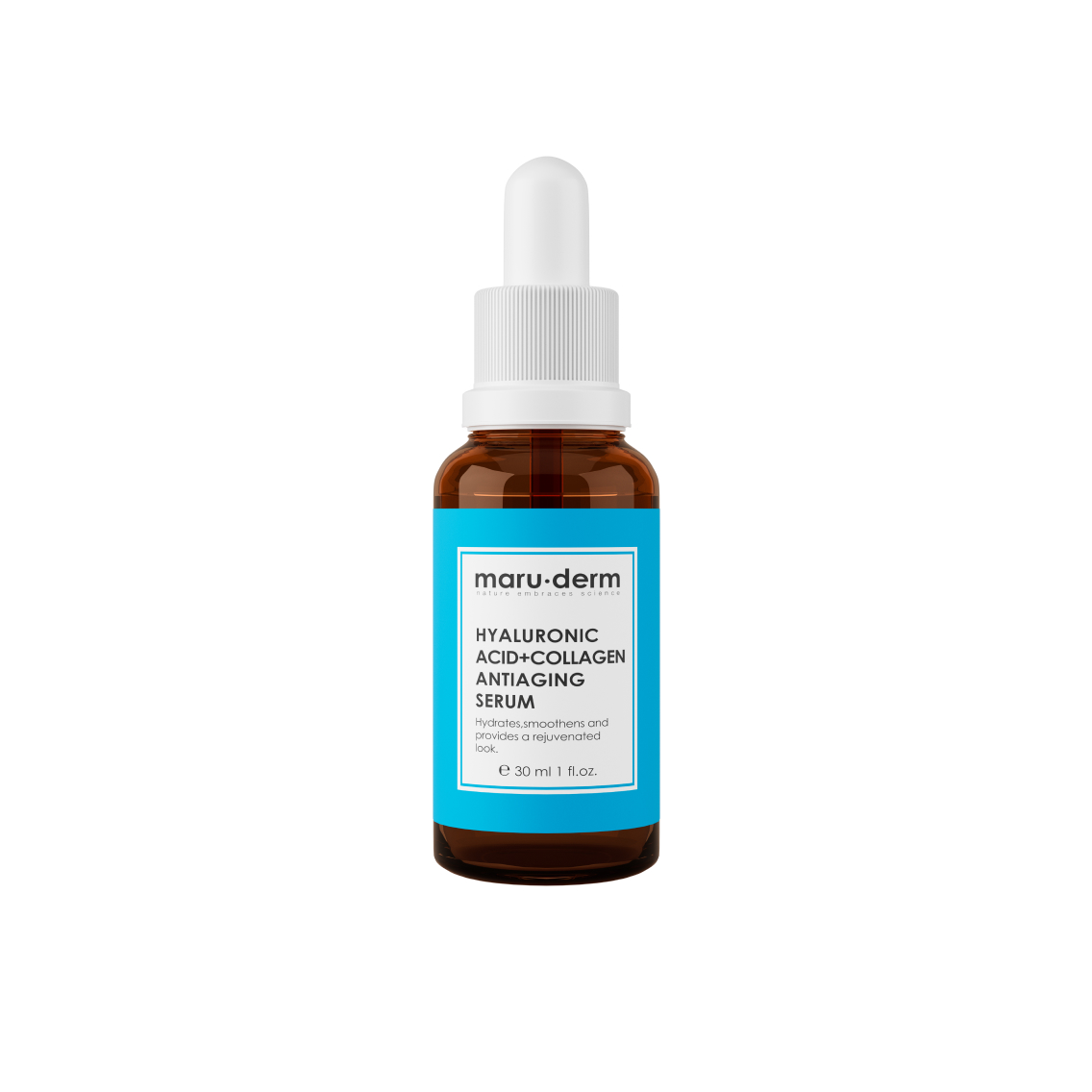 Maruderm, Сыворотка для ухода за кожей Hyaluronic Acid + Collagen AntiAging Serum, 30 мл