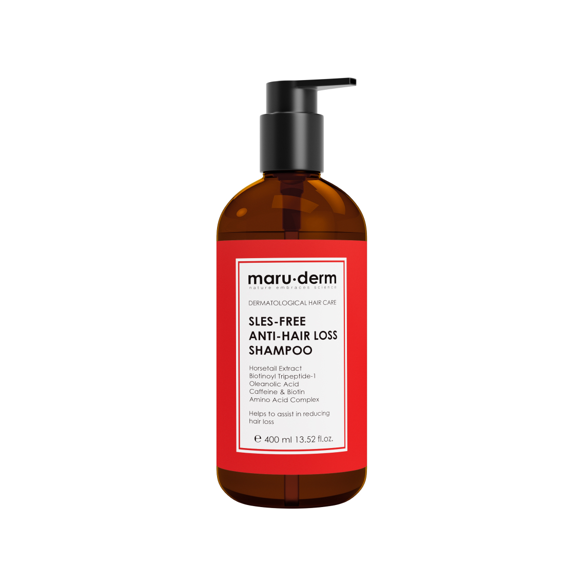 Maruderm, Шампунь SLES-Free Anti-Hair Loss Shampoo, 400 мл